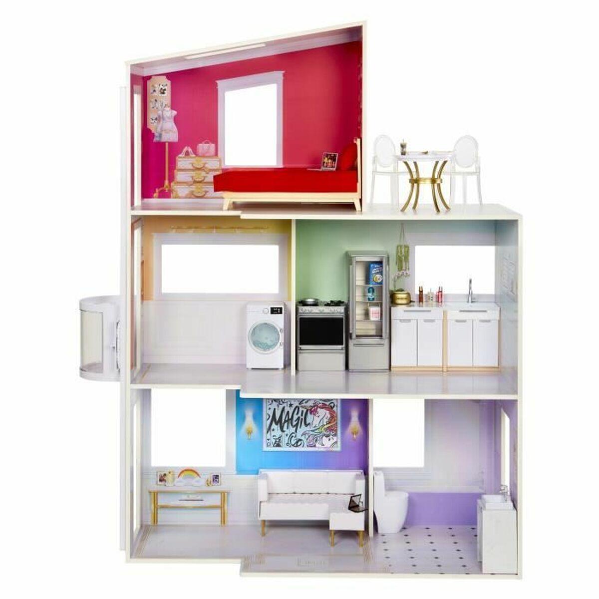Dukkehus Rainbow High Townhouse