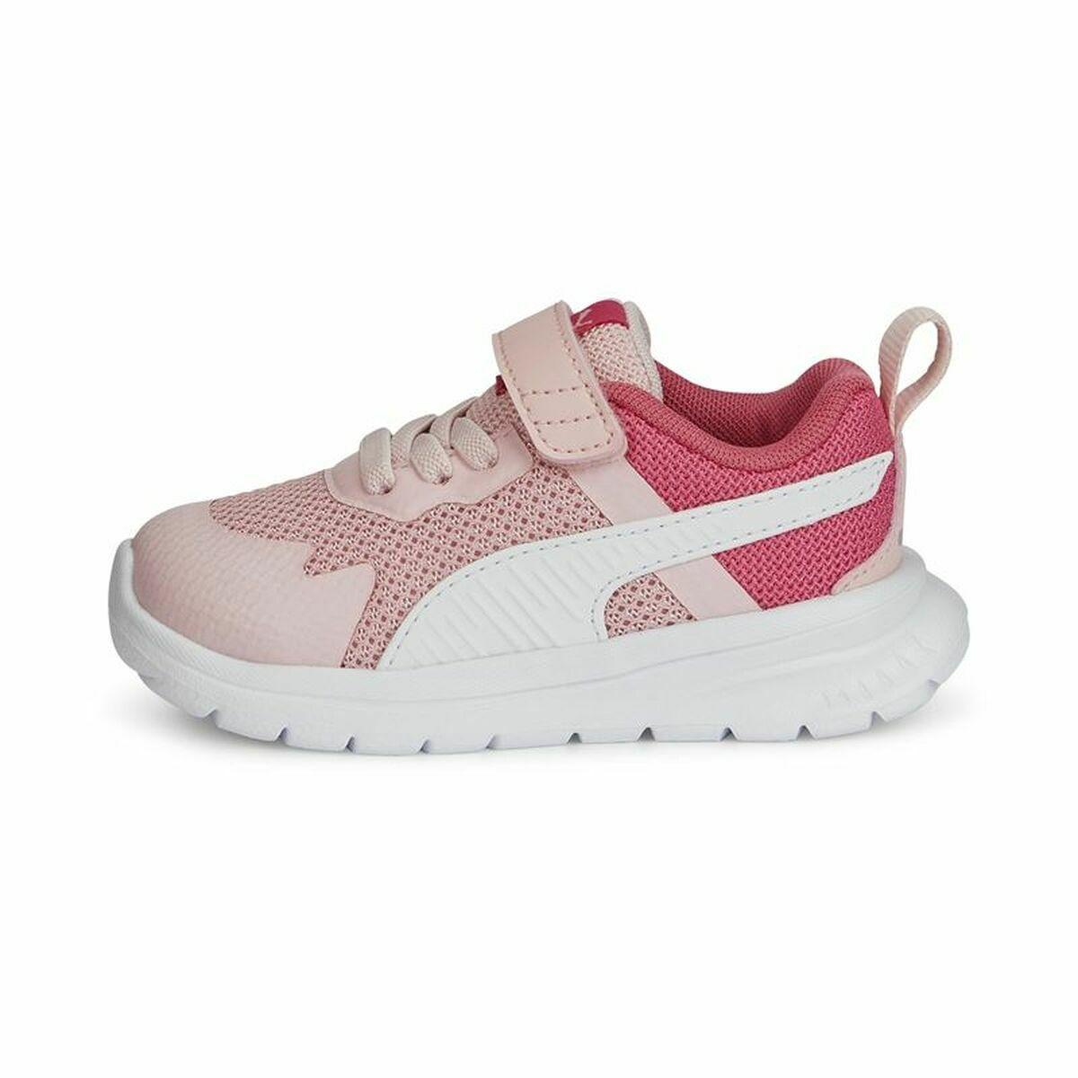 Sportssko til baby Puma Evolve Run Mesh Pink 27
