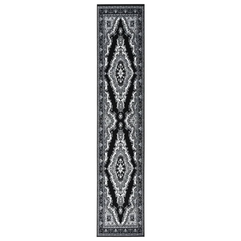 Tæppeløber 100x500 cm BCF sort