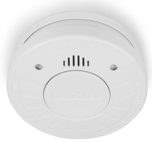 Smartwares røgalarm 3 stk. 10x10x3,3 cm hvid
