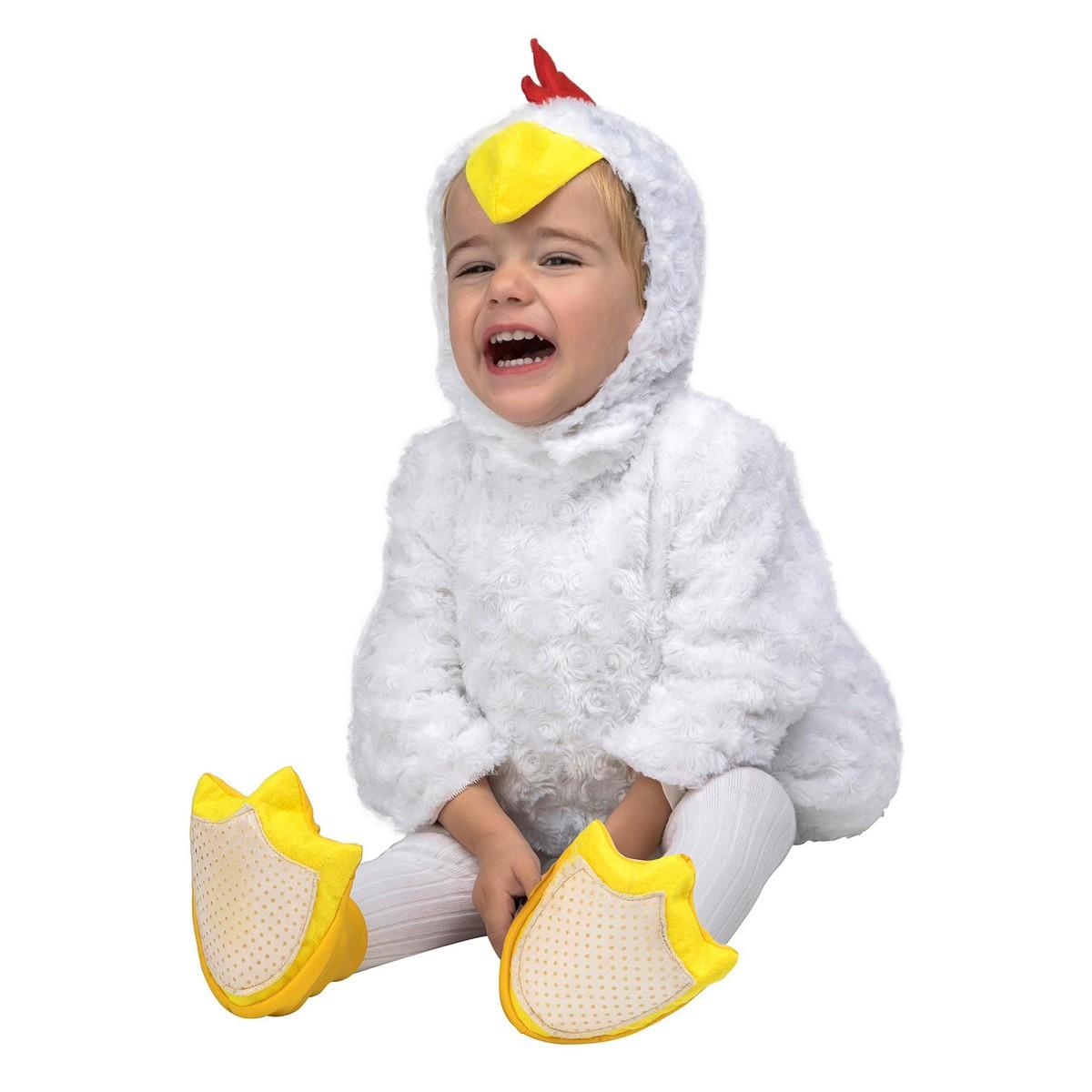 Kostume til børn 5-6 år Kylling Bamse