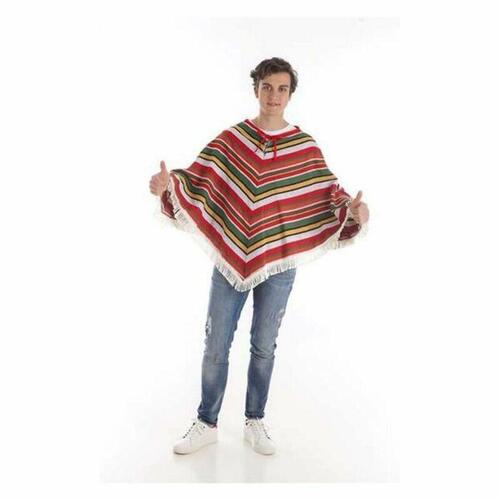 Kostume til voksne Poncho Mexicansk mand