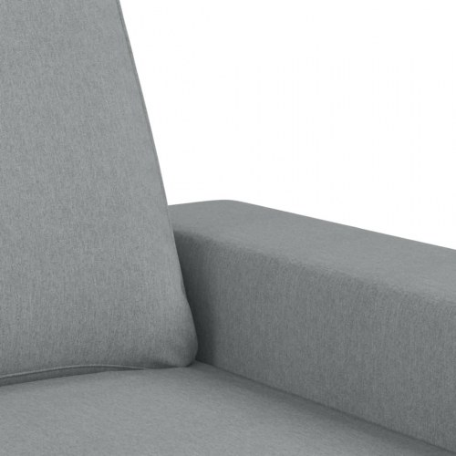 3-personers sofa i stof - 180 cm, lysegrå