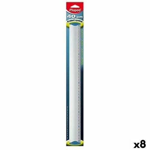 Lineal Maped Aluminium 40 cm (8 enheder)