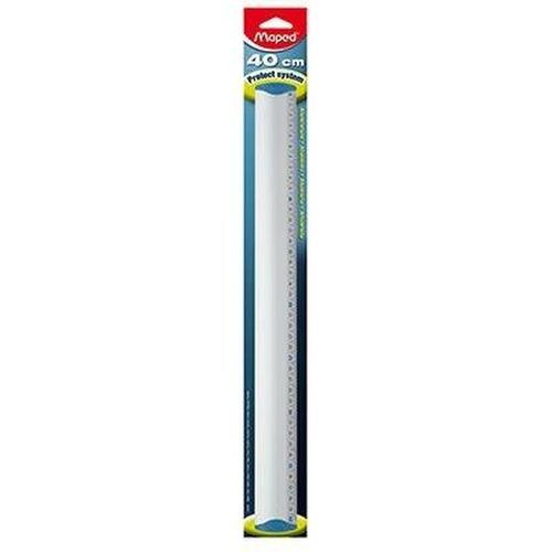 Lineal Maped Aluminium 40 cm (8 enheder)