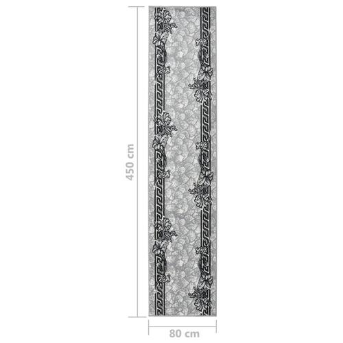 Tæppeløber 80x450 cm BCF grå