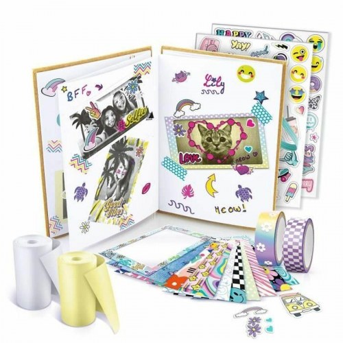 Canal Toys Photo Creator fotoalbum - hvidt scrapbogsalbum til instantbilleder