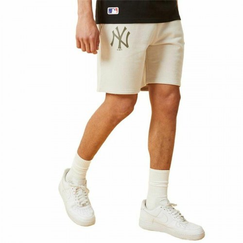 Sport shorts til mænd New Era MLB Seasonal Team New York Beige - XL