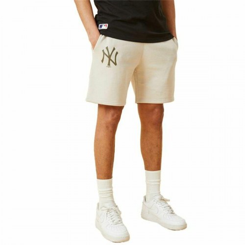 Sport shorts til mænd New Era MLB Seasonal Team New York Beige - XL
