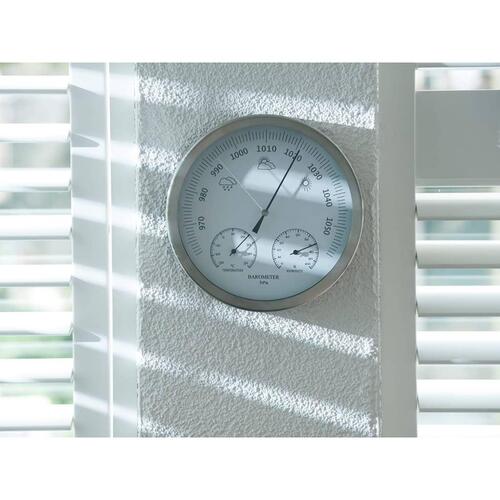3-i-1 barometer med termo- og hygrometer 20 cm 6080081