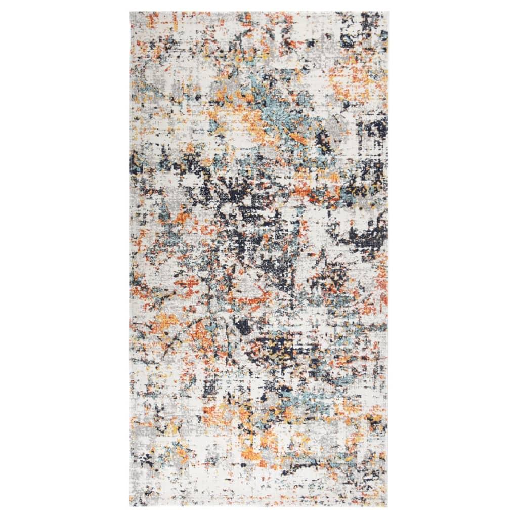 Fladvævet udendørstæppe 80x150 cm flerfarvet