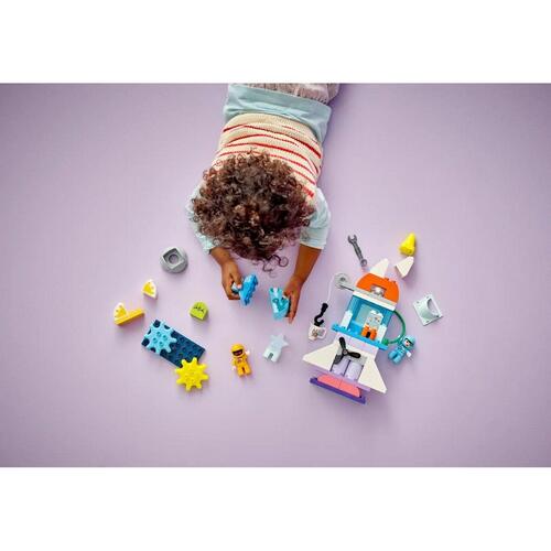 Lego DUPLO 10422 3-in-1 Space Shuttle Adventure - 58 dele
