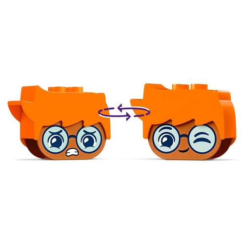 Lego Duplo Buildable People with Big Emotions - Multifarvet byggesæt (3+)