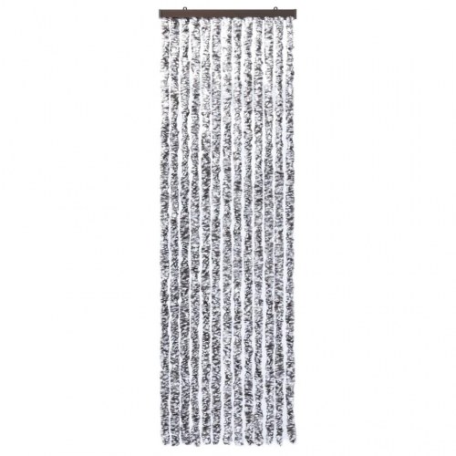 Insektgardin 56 × 185 cm - brun og beige chenille