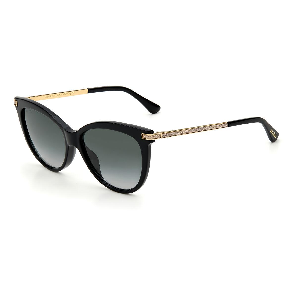 Jimmy Choo Axelle 807 Damesolbriller Sort Acetat