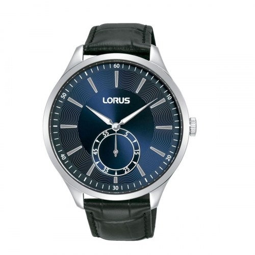 Lorus RN473AX9 herreur - sort læderrem, blå skive