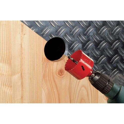 Wolfcraft hulsav 127 mm rød 5495000