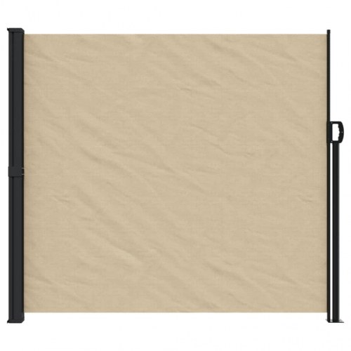 Sammenrullelig sidemarkise 180x300 cm beige