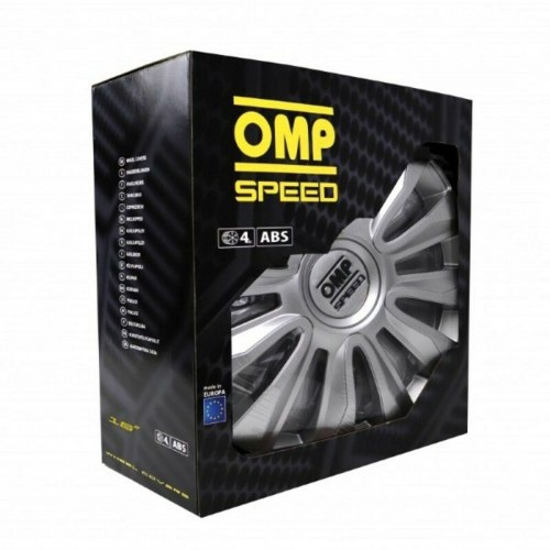 OMP Magnum Speed hjulkapsler 16" - sølv (4 stk.)