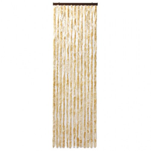 Insektgardin 56 × 185 cm - beige chenille til dør