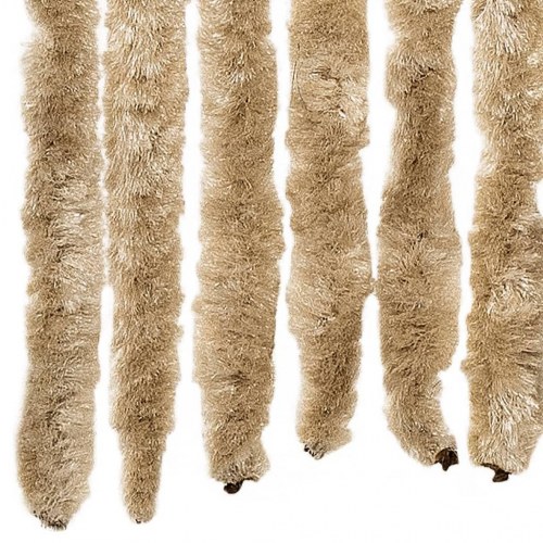 Insektgardin 56 × 185 cm - beige chenille til dør