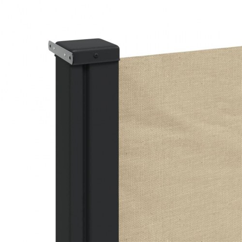 Sammenrullelig sidemarkise 160 × 600 cm - beige