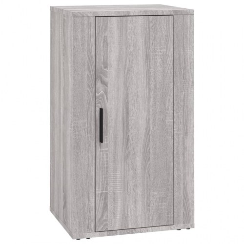 Skænk 40x33x70 cm konstrueret træ grå sonoma-eg