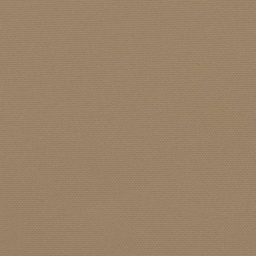Sammenrullelig sidemarkise 200 × 600 cm - gråbrun