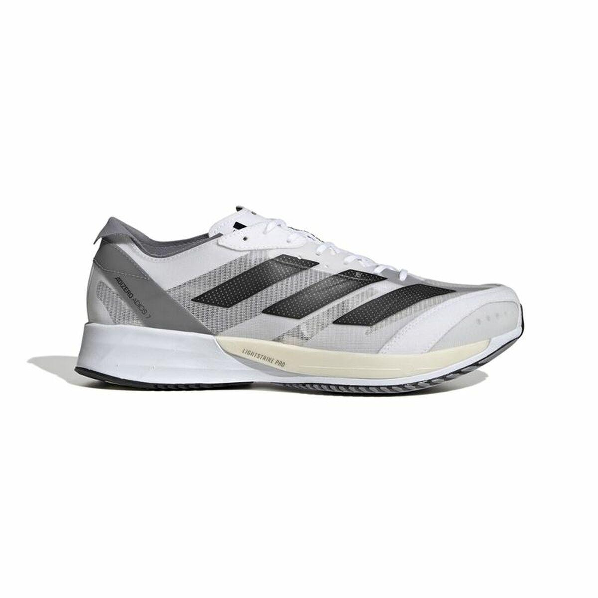 Løbesko til voksne Adidas Adizero Adios 7 Mænd Mørkegrå 44 2/3