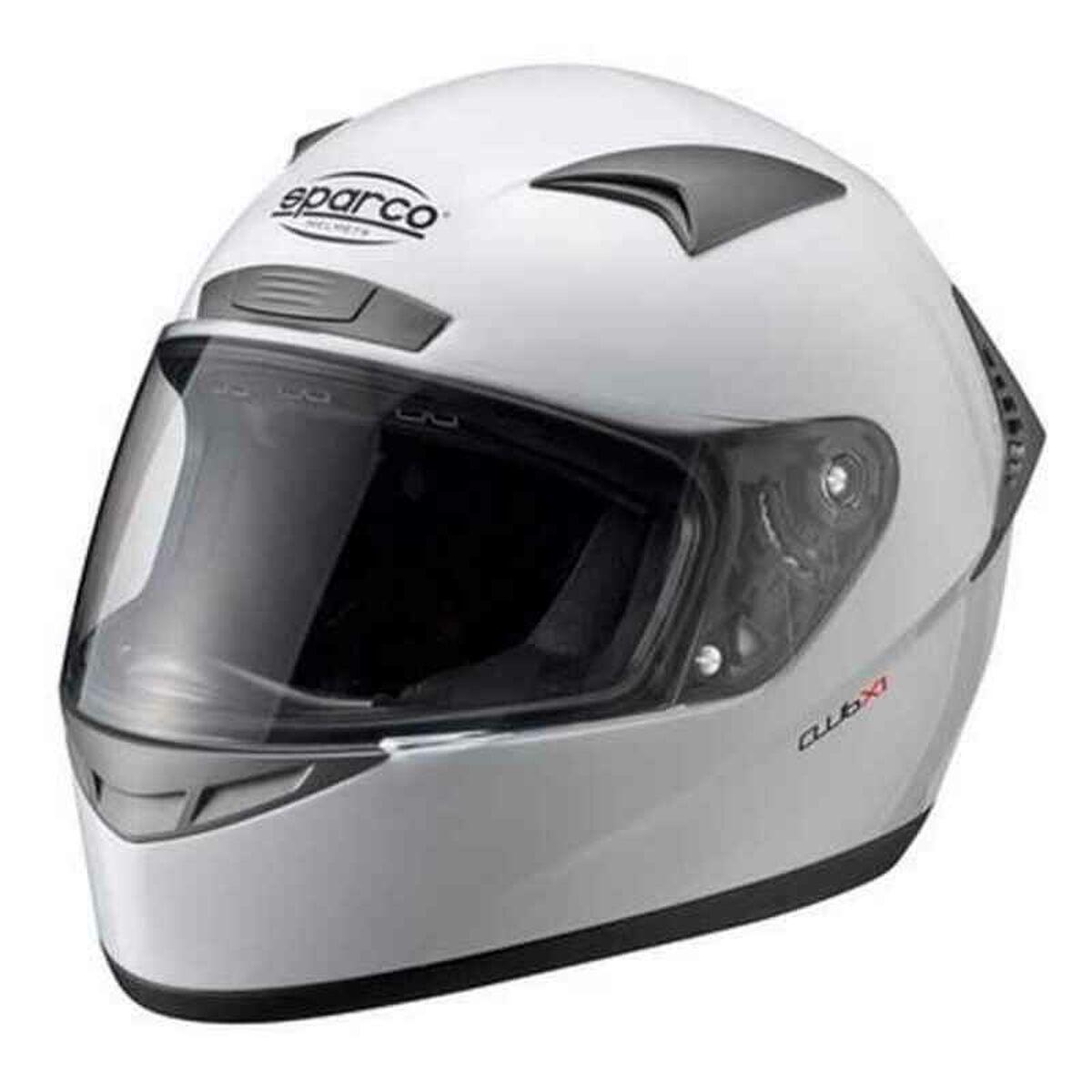 Hjelm Sparco Club X 1 Hvid S