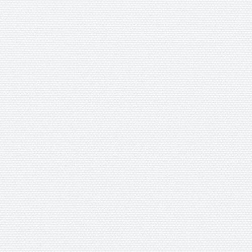 Sammenrullelig sidemarkise 220x500 cm hvid