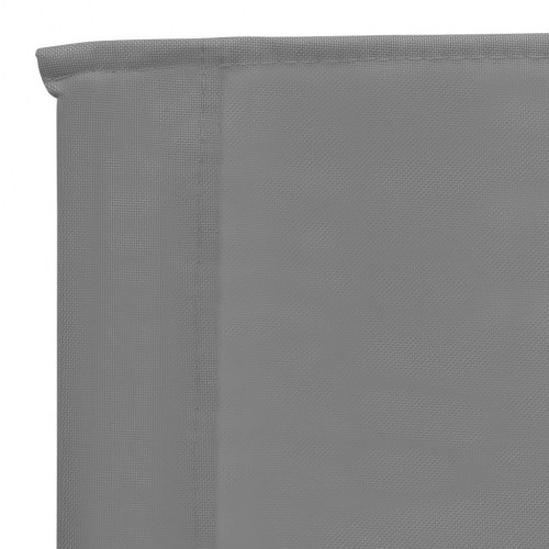 Foldbare strandstole 2 stk. stof grå