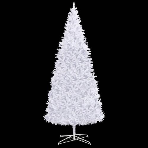 Kunstigt juletræ 400 cm hvid