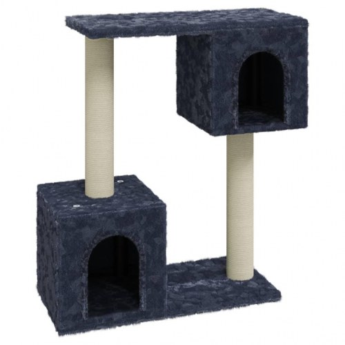 Kradsetræ med sisal-kradsestolper 60 cm - mørkegrå
