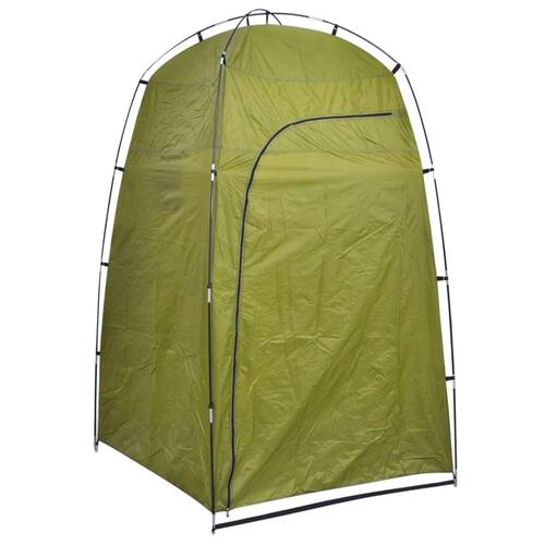 Bærbart campingtoilet med telt 10+10 l