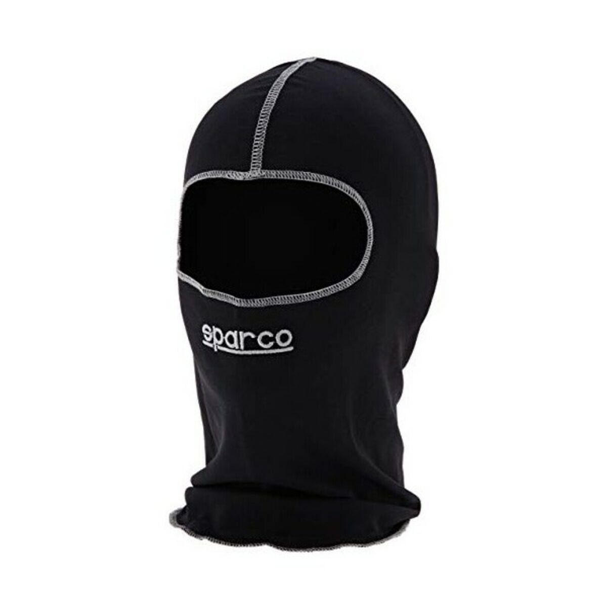 Sparco Basic sotohjelm - sort balaclava til motorcykelhjelm