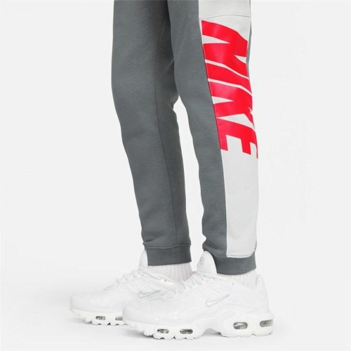 Træningsdragt til børn underdele Nike Sportswear Hvid Mørkegrå - 12-13 år