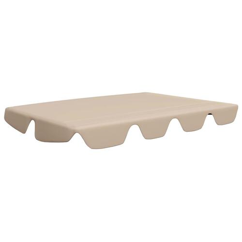 Baldakin til havegynge 188/168x145/110 cm beige