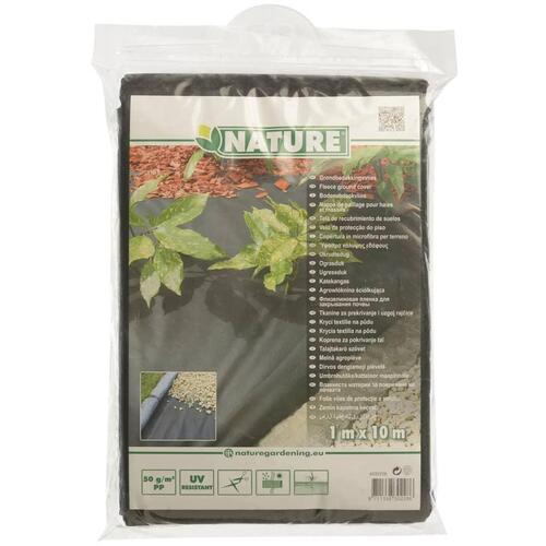 Nature jorddug 1 x 10 m sort 6030228