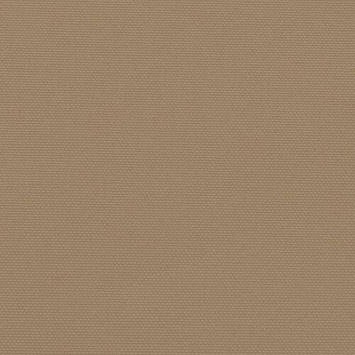 Sammenrullelig sidemarkise 100x1000 cm gråbrun