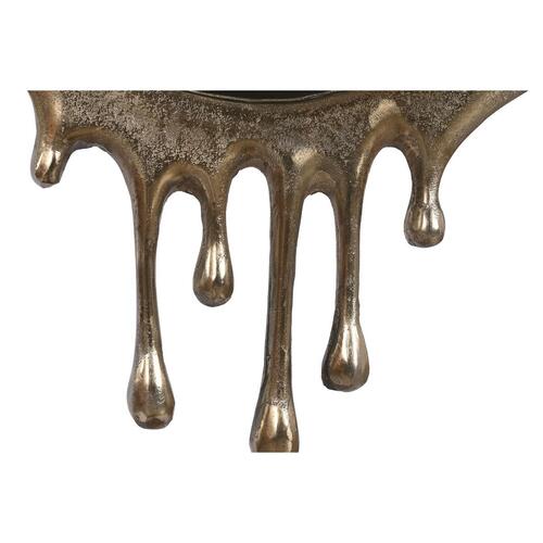 Sæt med Spejle Home ESPRIT Gylden Aluminium Spejl 57 x 3 x 75 cm