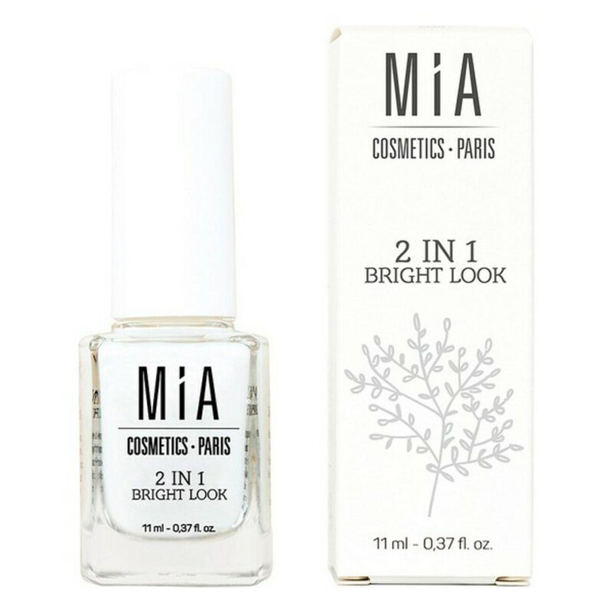 Negleforstærker 2 in 1 Bright Look - Mia Cosmetics Paris 11 ml