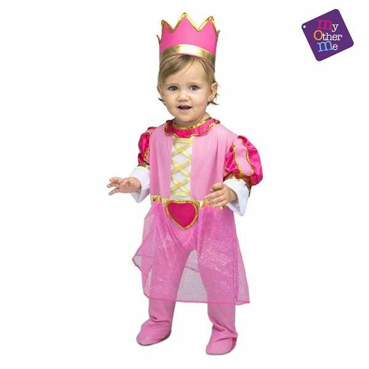 Babykostume - Pink Prinsesse 12-24 mdr