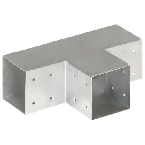 Stolpebeslag T-form 101x101 mm galvaniseret metal