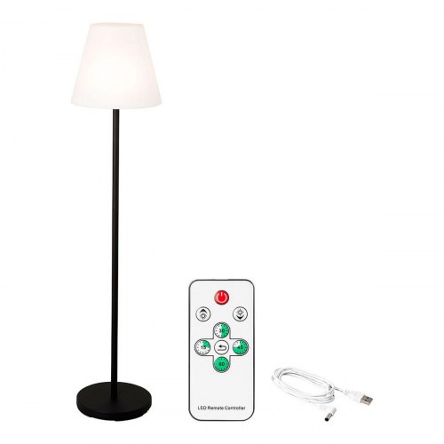 Lumineo gulvlampe 150 cm - genopladelig med fjernbetjening