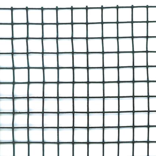 haveskærm 5x5 mm 1x3 m firkantet trådnet grøn