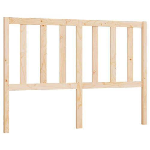 Sengegærde 146x4x100 cm massivt fyrretræ
