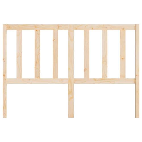 Sengegærde 146x4x100 cm massivt fyrretræ