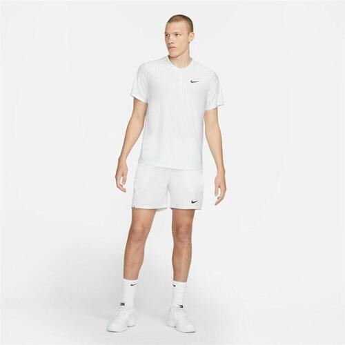 Nike Court Dri-Fit Advantage polo til mænd, hvid - M