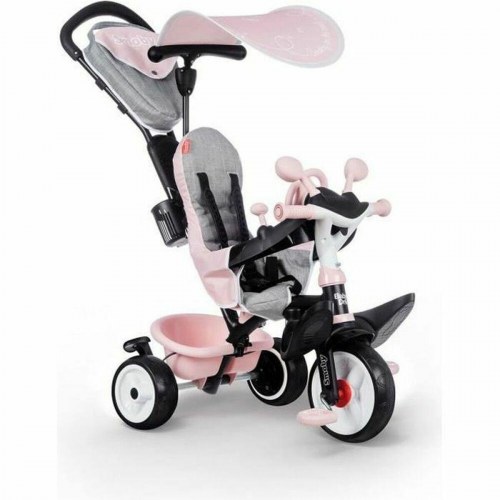 Smoby Baby Driver Plus trehjulet cykel - pink